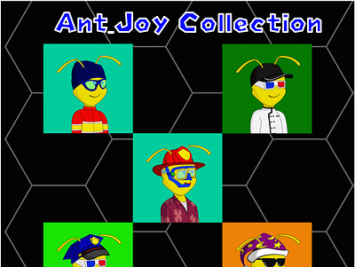 Ant_Joy animation design graphic design illustration nft nfts