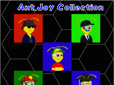 Ant_Joy animation design graphic design illustration logo nft nfts vector