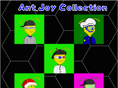 Ant_Joy animation branding design graphic design illustration logo nft nfts ui vector