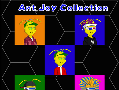 Ant_Joy animation branding design graphic design illustration nft nfts