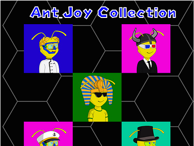 Ant_Joy animation design graphic design illustration logo nft nfts