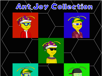 Ant_Joy animation branding design graphic design illustration logo nft nfts