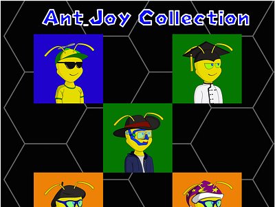 Ant_Joy animation branding design graphic design illustration nft nfts