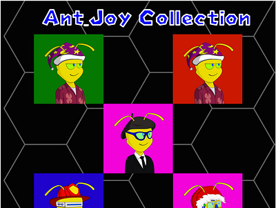 Ant_Joy animation branding design graphic design illustration logo motion graphics nft nfts vector