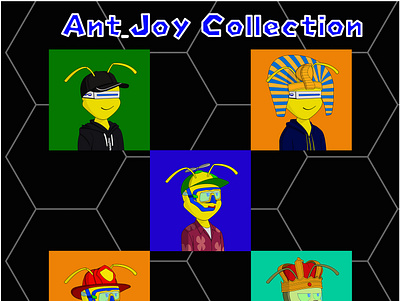 Ant_Joy animation branding design graphic design illustration logo motion graphics nft nfts