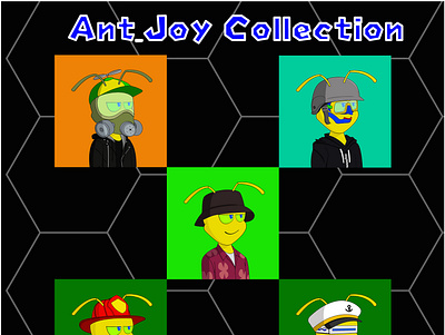 Ant_Joy animation branding design graphic design illustration logo nft nfts ui vector