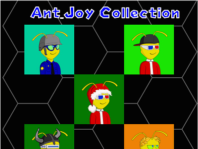 Ant_Joy animation branding design graphic design illustration nft nfts