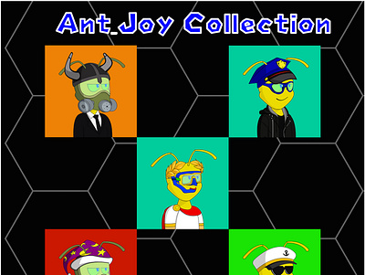 Ant_Joy animation branding design graphic design illustration logo motion graphics nft nfts