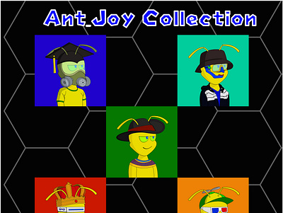Ant_Joy animation branding design graphic design illustration logo nft nfts