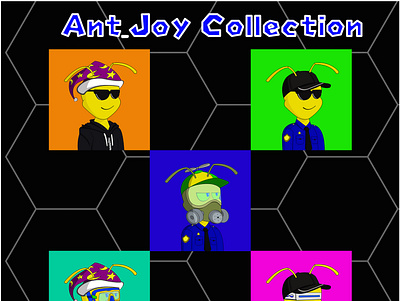 Ant_Joy animation design graphic design illustration logo motion graphics nft nfts