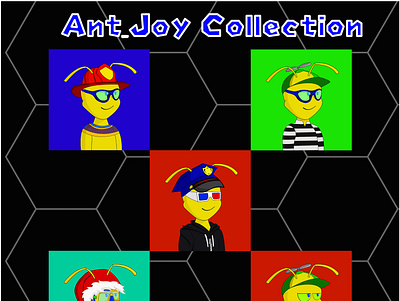 Ant_Joy animation branding design graphic design illustration logo nft nfts