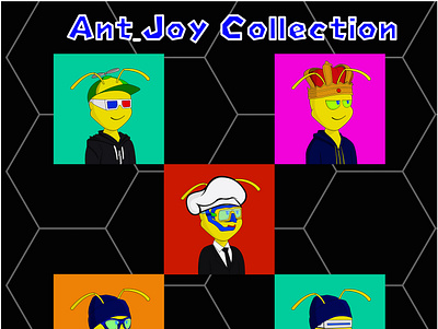 Ant_Joy animation branding design graphic design illustration logo nft nfts