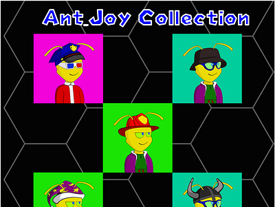 Ant_Joy illustration nft