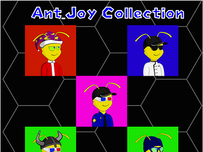 Ant_Joy graphic design nft ui