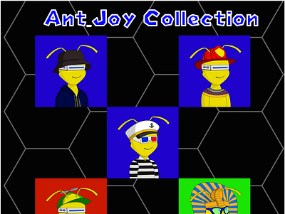 Ant_Joy animation graphic design nft