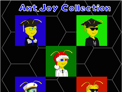 Ant_Joy graphic design illustration nft