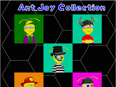 Ant_Joy graphic design illustration nft