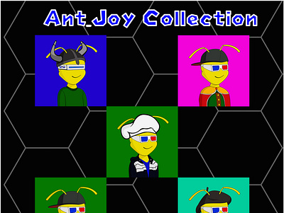 Ant_Joy graphic design illustration nft