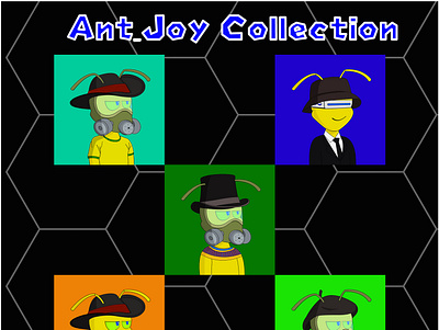 Ant_Joy animation design nft