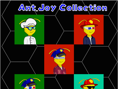 Ant_Joy graphic design illustration nft