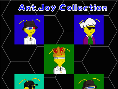 Ant_Joy animation illustration nfts