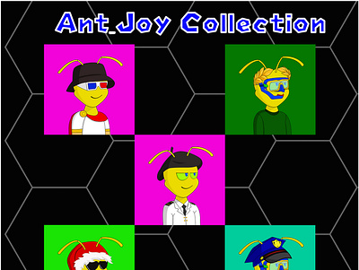 Ant_Joy animation graphic design nft