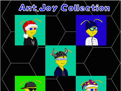 Ant_Joy graphic design illustration nft