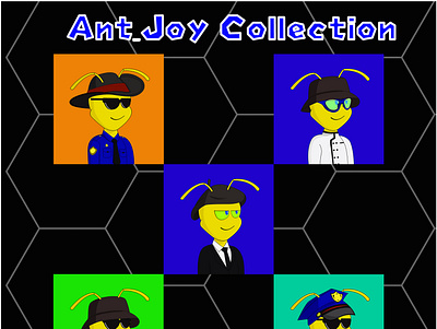 Ant_Joy graphic design illustration nft