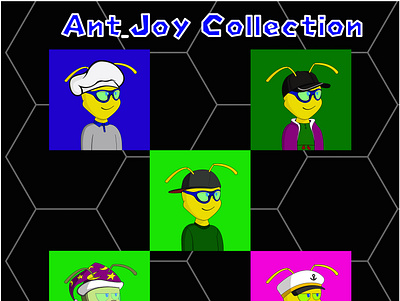 Ant_Joy graphic design illustration nft