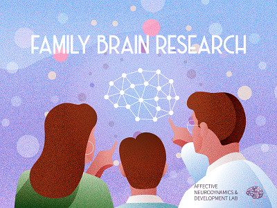 Family Brain Research affective brain colors illustration neurodynamics neuropsychology neuroscience psychology scientific illustration virginia tech