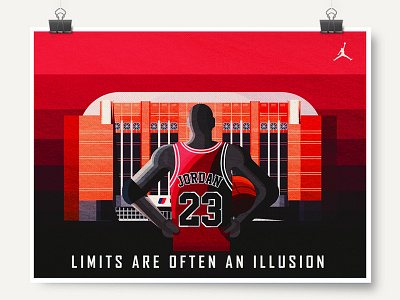 Limits are often an illusion chicago bulls jordan united center