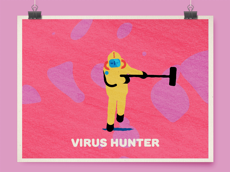 Virus Hunter animated gif