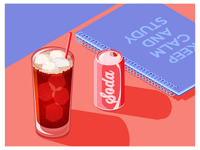 Drinking series - (2) coke soda