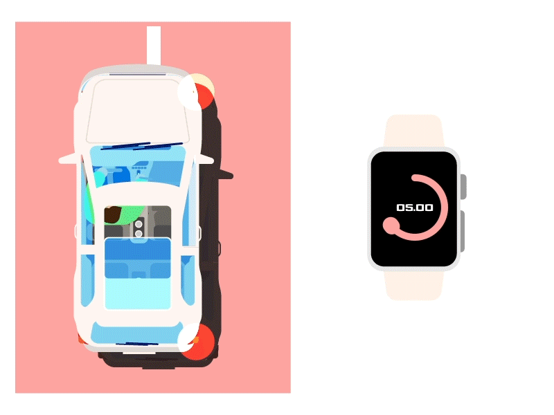 Uber inspired short animation animation uber concept