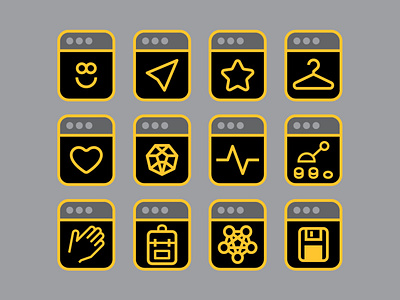 icons branding design illustration logo vector