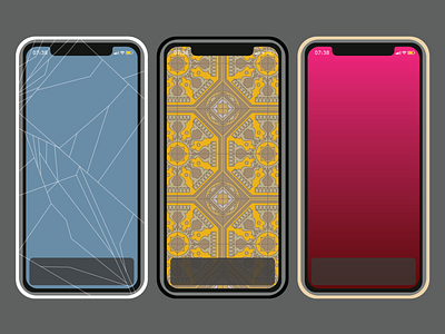 phones design illustration pattern vector