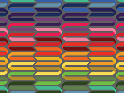 ribbon pattern design pattern rainbow ribbon vector