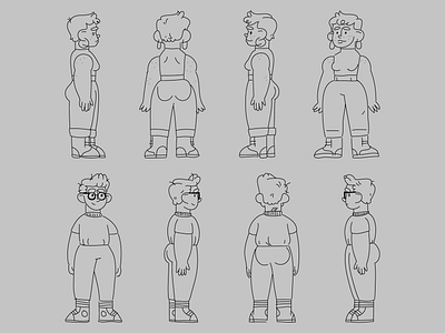 character turnarounds