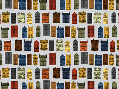 Houses house neighborhood pattern