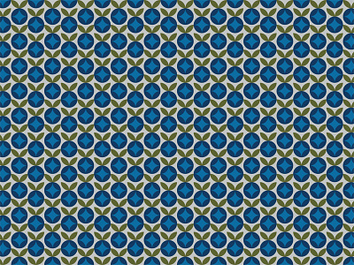 Blueberries blue blueberries circle fruit green leaves pattern
