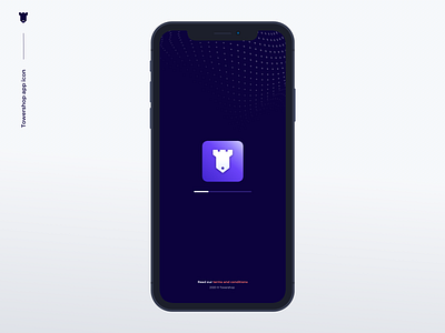 Towershop splash screen UI - WIP design interaction interface logo ui uidesign ux