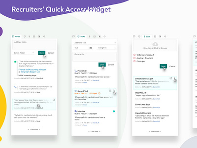 RecruitCraft - Quick Access Widget