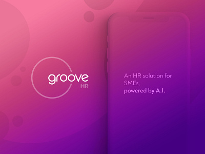 GrooveHR Branding app branding design hr human resources logo payroll