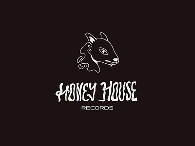 logo and brand mark design for Honey House Records