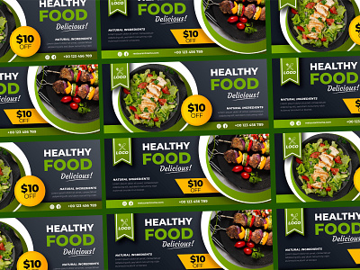 Food Cover Template | Social Media Design | Banner Design