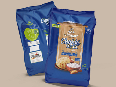 Chakki Atta Package Design