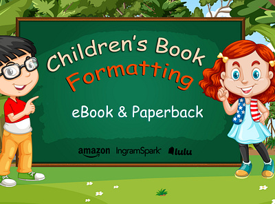 Children's Book Formatting graphic design