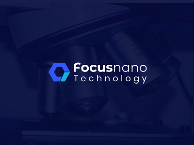Focus Nano logo branding logo logodesign machinery technology