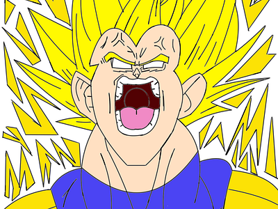 Vegeta draw