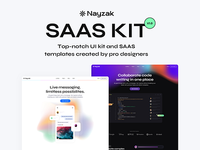 Nayzak SAAS Templates & UI Kit